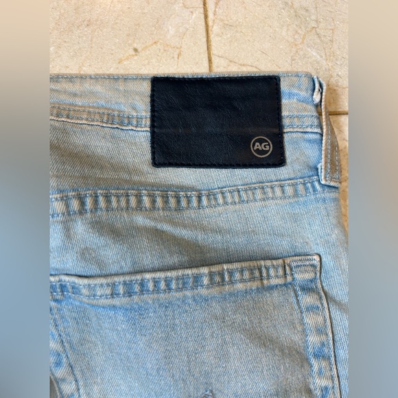 AG Adriano Goldschmied The Graduate Men's Faded Blue Straight Jeans, Sz 34 X 34 - Picture 12 of 15